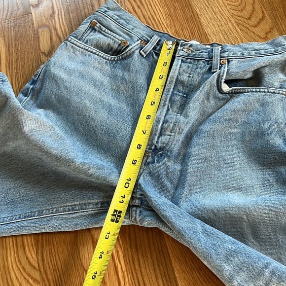 NWOT Agolde Riley High Rise Straight Crop Jeans Size 28 - Picture 8 of 16